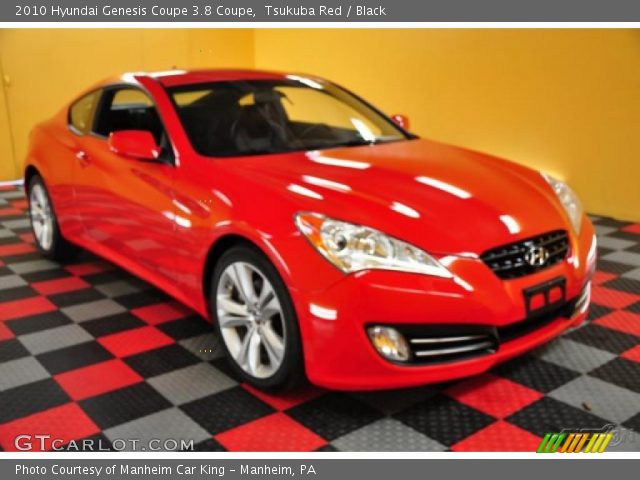 2010 Hyundai Genesis Coupe 3.8 Coupe in Tsukuba Red