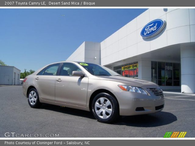 2007 Toyota Camry LE in Desert Sand Mica