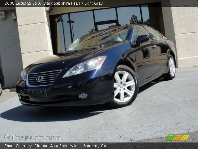 2008 Lexus ES 350 in Black Sapphire Pearl