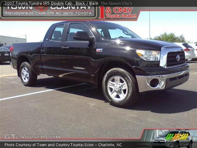2007 Toyota Tundra SR5 Double Cab in Black