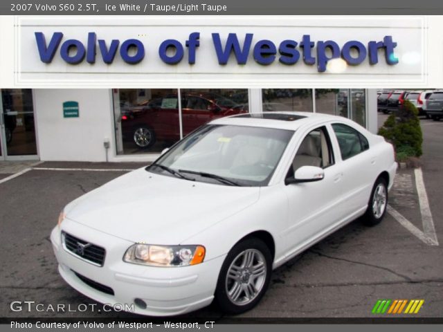 2007 Volvo S60 2.5T in Ice White