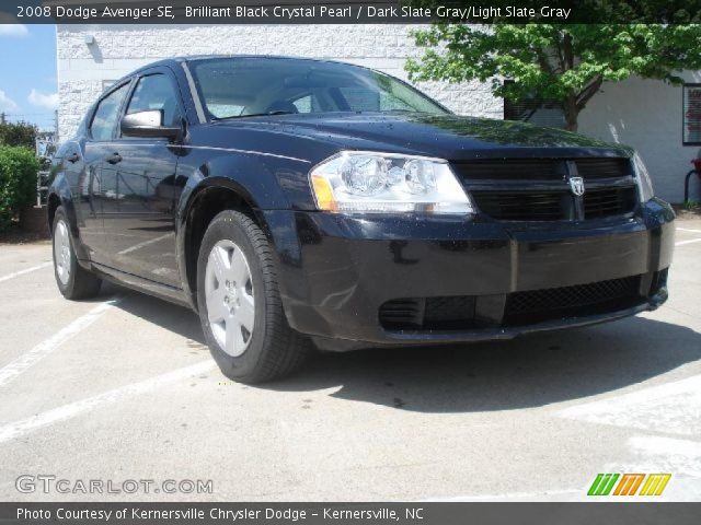 2008 Dodge Avenger SE in Brilliant Black Crystal Pearl