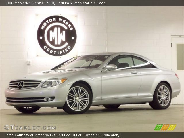 2008 Mercedes-Benz CL 550 in Iridium Silver Metallic