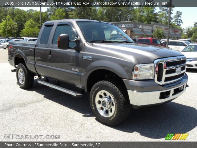 2005 Ford F350 Super Duty FX4 SuperCab 4x4 in Dark Shadow Grey Metallic