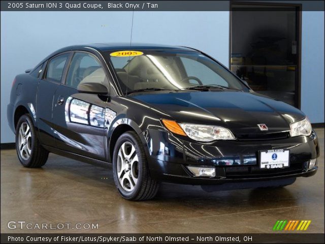 2005 Saturn ION 3 Quad Coupe in Black Onyx