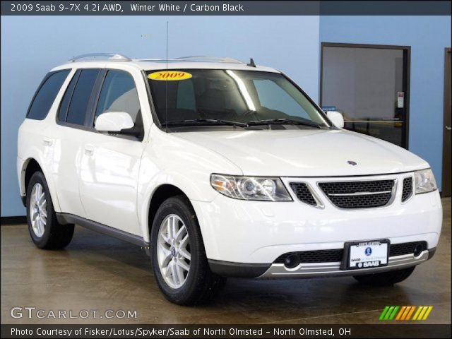 2009 Saab 9-7X 4.2i AWD in Winter White