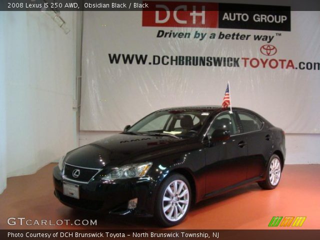 2008 Lexus IS 250 AWD in Obsidian Black