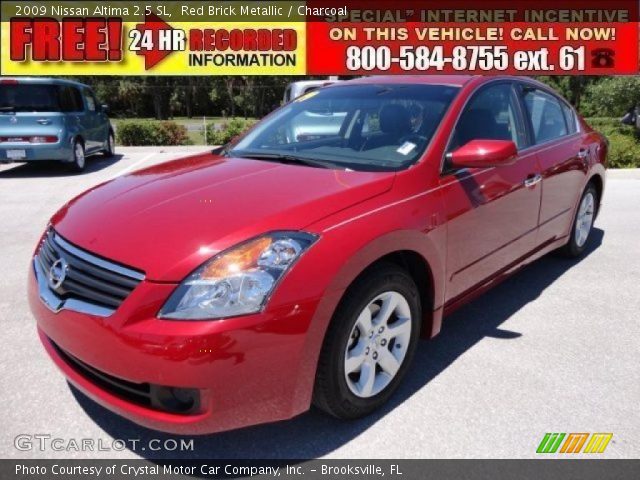2009 Nissan Altima 2.5 SL in Red Brick Metallic