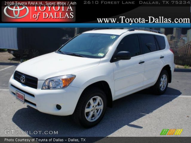 2008 Toyota RAV4 I4 in Super White