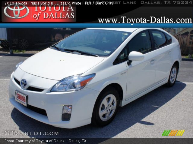 2010 Toyota Prius Hybrid II in Blizzard White Pearl