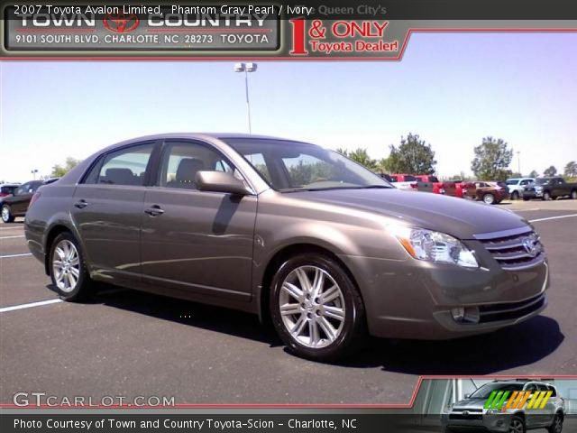 2007 Toyota Avalon Limited in Phantom Gray Pearl