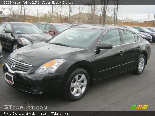 2008 Nissan Altima 2.5 S in Super Black