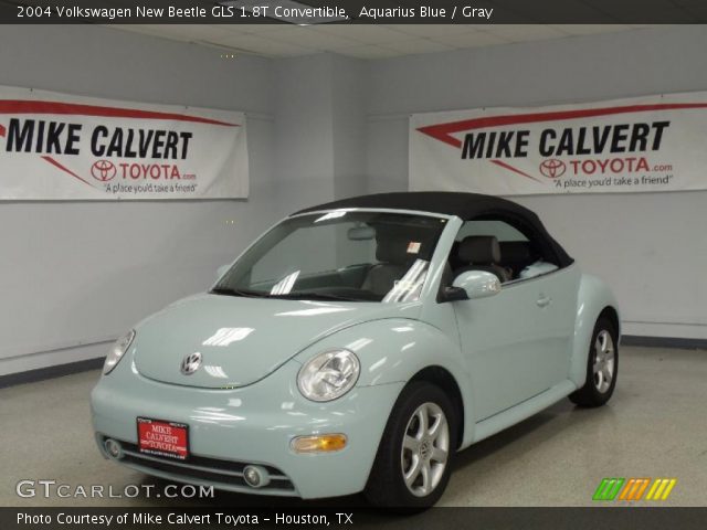 2004 Volkswagen New Beetle GLS 1.8T Convertible in Aquarius Blue