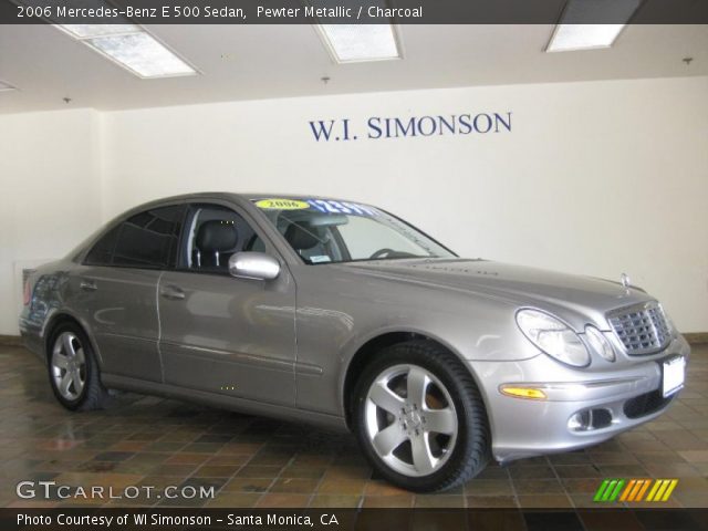 2006 Mercedes-Benz E 500 Sedan in Pewter Metallic