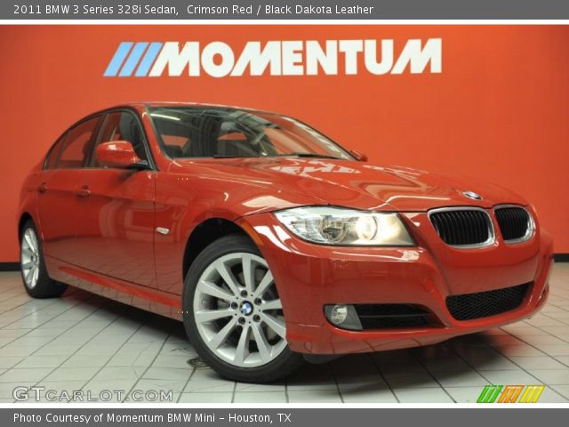 2011 BMW 3 Series 328i Sedan in Crimson Red