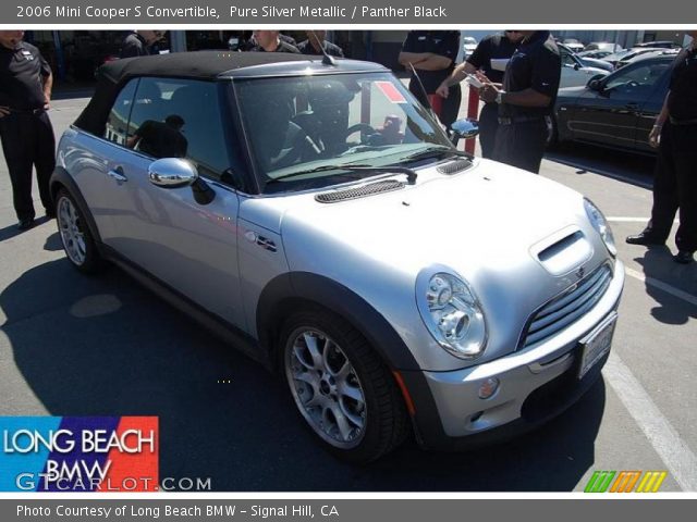 2006 Mini Cooper S Convertible in Pure Silver Metallic
