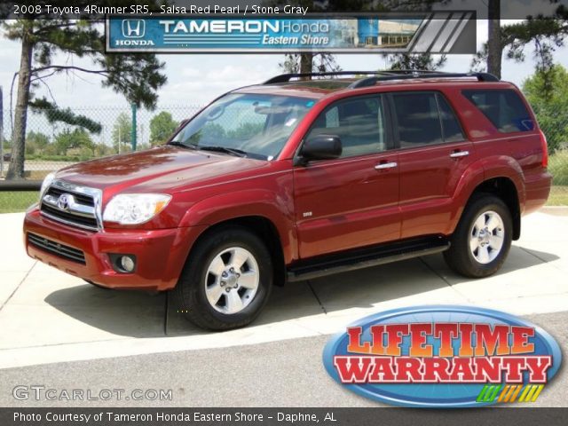 2008 Toyota 4Runner SR5 in Salsa Red Pearl