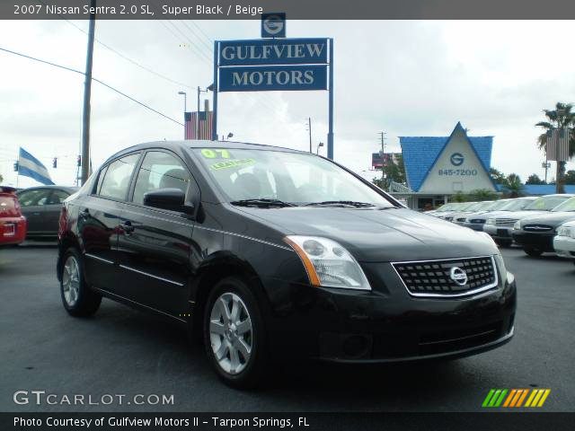 2007 Nissan Sentra 2.0 SL in Super Black