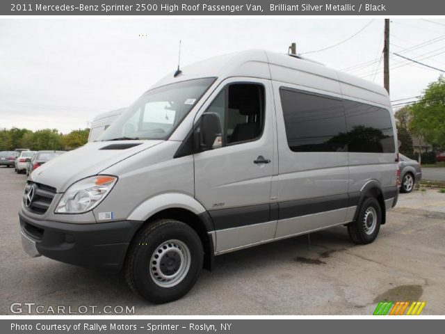 2011 Mercedes-Benz Sprinter 2500 High Roof Passenger Van in Brilliant Silver Metallic