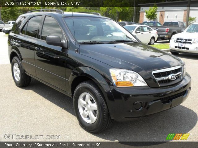 2009 Kia Sorento LX in Ebony Black