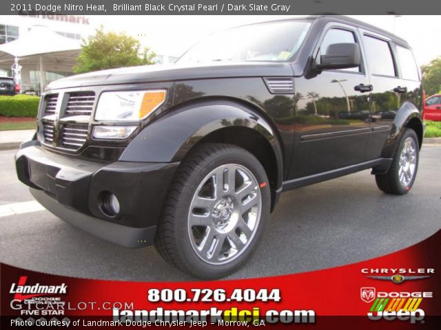 2011 Dodge Nitro Heat in Brilliant Black Crystal Pearl