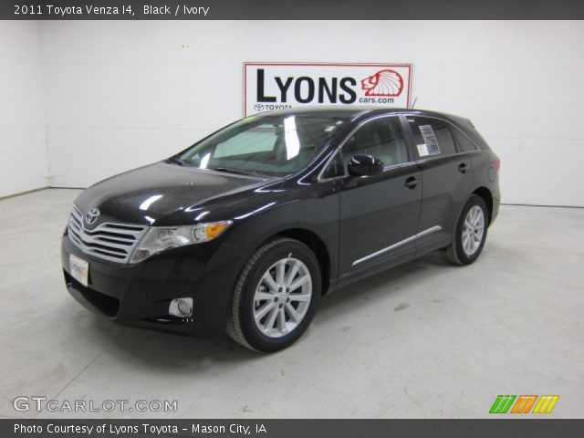 2011 Toyota Venza I4 in Black