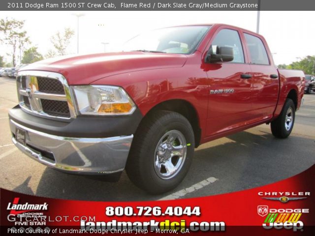 2011 Dodge Ram 1500 ST Crew Cab in Flame Red