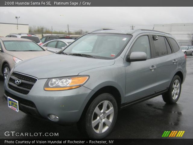 2008 Hyundai Santa Fe SE in Platinum Sage