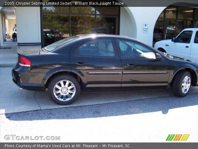 2005 Chrysler Sebring Limited Sedan in Brilliant Black