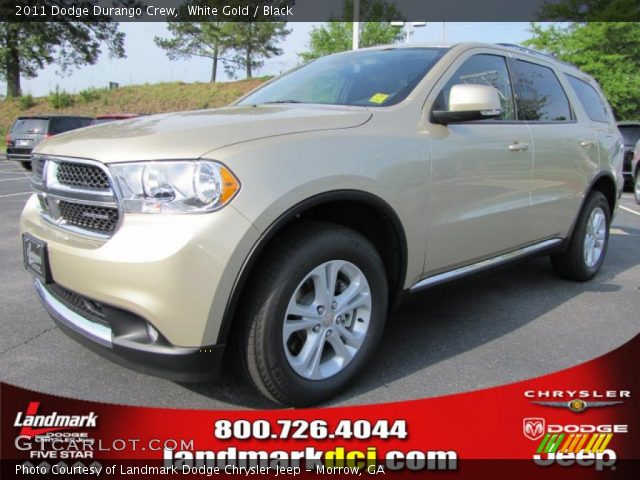 2011 Dodge Durango Crew in White Gold