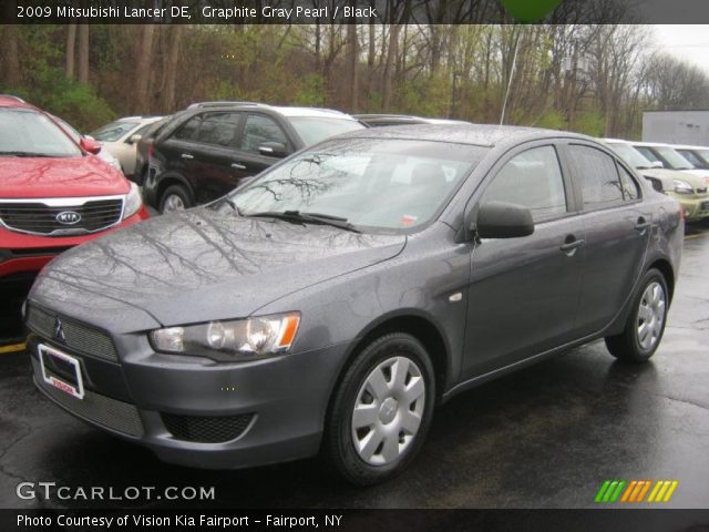 2009 Mitsubishi Lancer DE in Graphite Gray Pearl