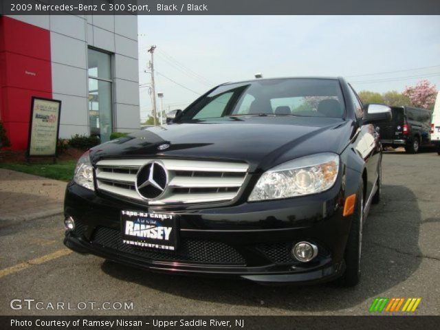 2009 Mercedes-Benz C 300 Sport in Black