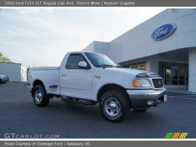 2000 Ford F150 XLT Regular Cab 4x4 in Oxford White