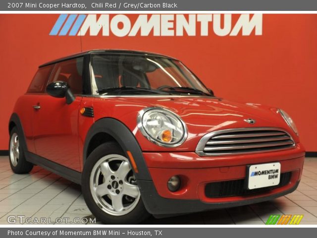 2007 Mini Cooper Hardtop in Chili Red