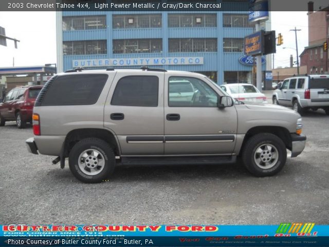 2003 Chevrolet Tahoe 4x4 in Light Pewter Metallic