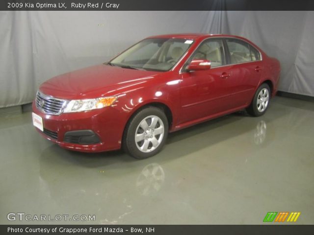 2009 Kia Optima LX in Ruby Red