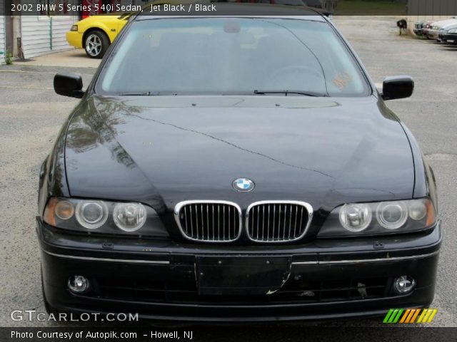 2002 BMW 5 Series 540i Sedan in Jet Black