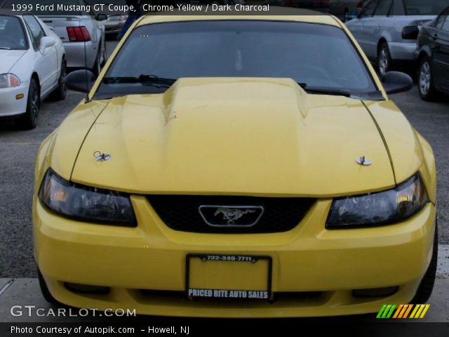 1999 Ford Mustang GT Coupe in Chrome Yellow