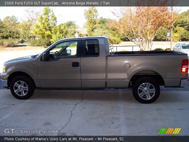 2006 Ford F150 XLT SuperCab in Arizona Beige Metallic