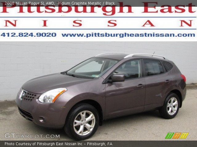 2008 Nissan Rogue SL AWD in Iridium Graphite Metallic