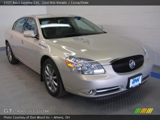 2007 Buick Lucerne CXS in Gold Mist Metallic
