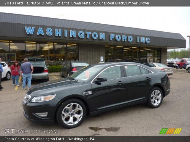2010 Ford Taurus SHO AWD in Atlantis Green Metallic