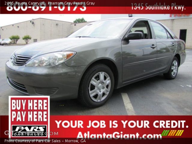 2005 Toyota Camry LE in Phantom Gray Pearl