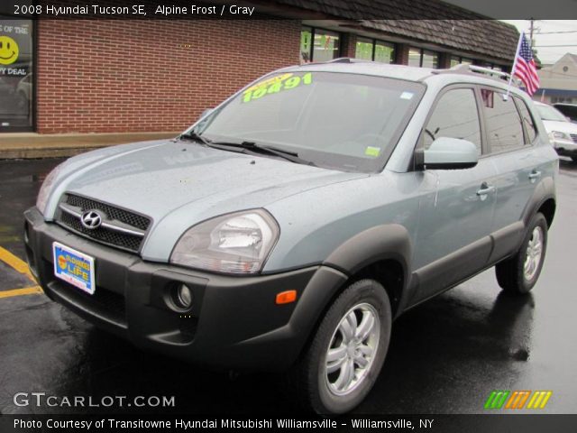 2008 Hyundai Tucson SE in Alpine Frost