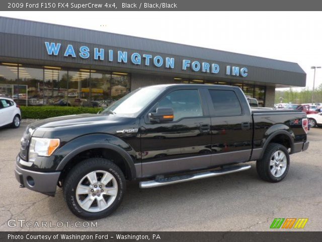 2009 Ford F150 FX4 SuperCrew 4x4 in Black