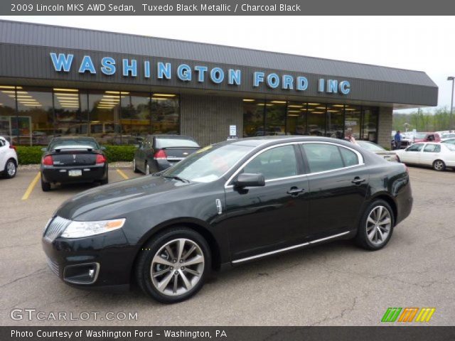 2009 Lincoln MKS AWD Sedan in Tuxedo Black Metallic