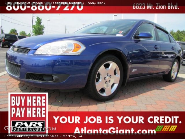 2006 Chevrolet Impala SS in Laser Blue Metallic