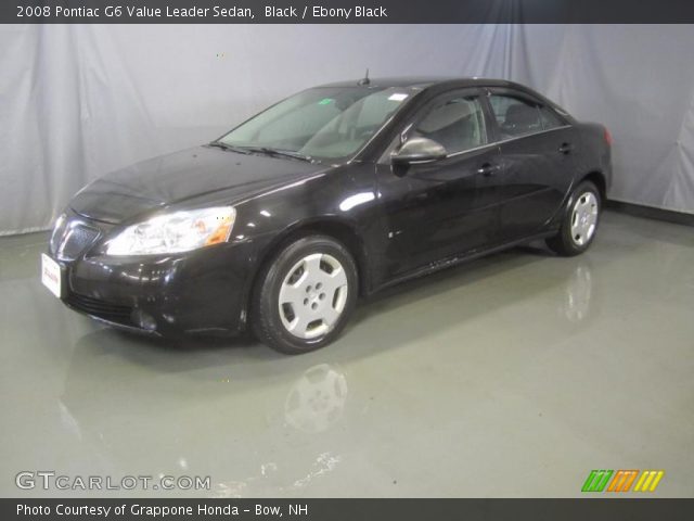 2008 Pontiac G6 Value Leader Sedan in Black