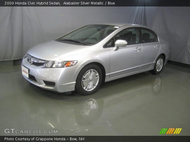 2009 Honda Civic Hybrid Sedan in Alabaster Silver Metallic