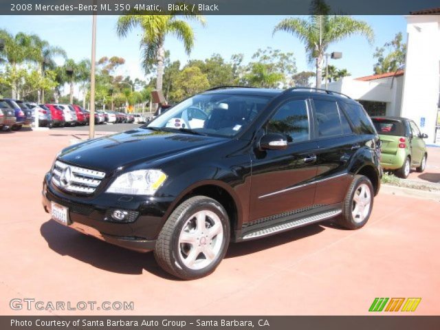 2008 Mercedes-Benz ML 350 4Matic in Black